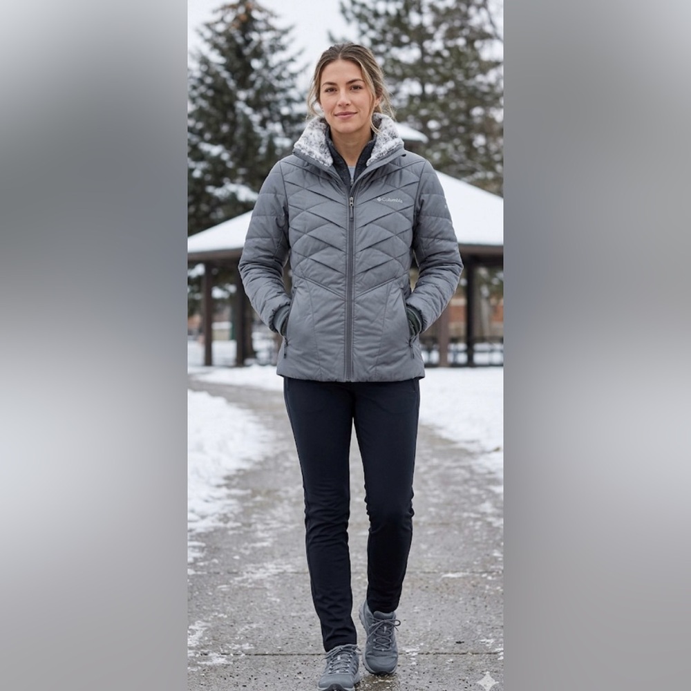 Columbia Kaleidoscope II Omni-Heat Insulated Jacket Tradewinds Grey Medium